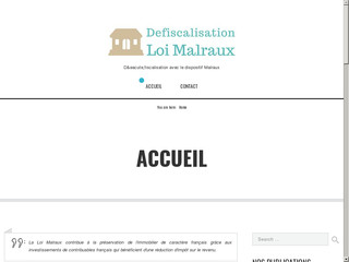 Détails : LA LOI MALRAUX, ou comment défiscaliser puissamment son impôt sur le revenu en investissant dans un logement ancien rénové en France