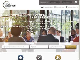 Détails : La conciergerie event collection tend vers la satisfaction